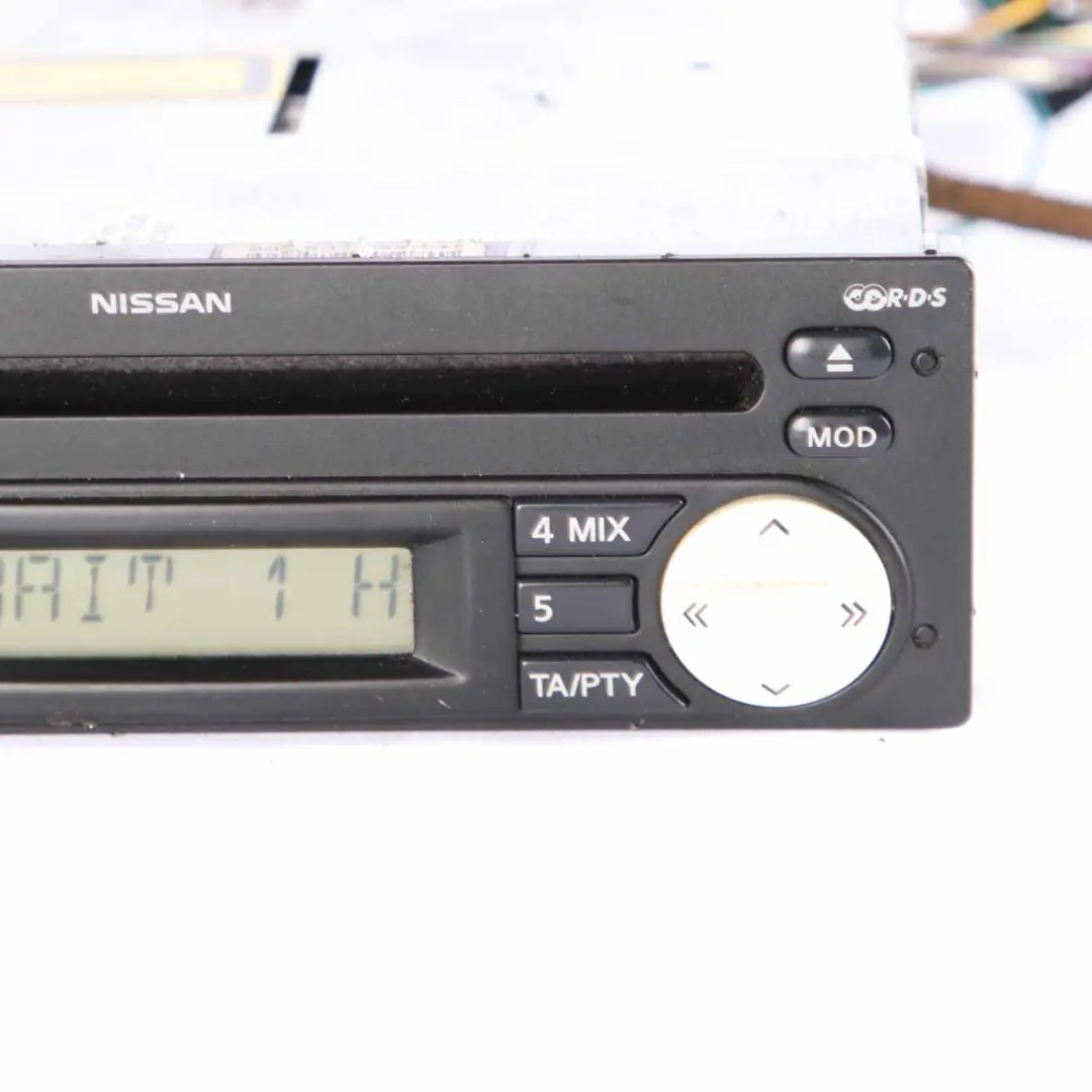 Radio Head Unit Nissan Micra K12 CD Player RDS Control Unit 7645384318 NO CODE