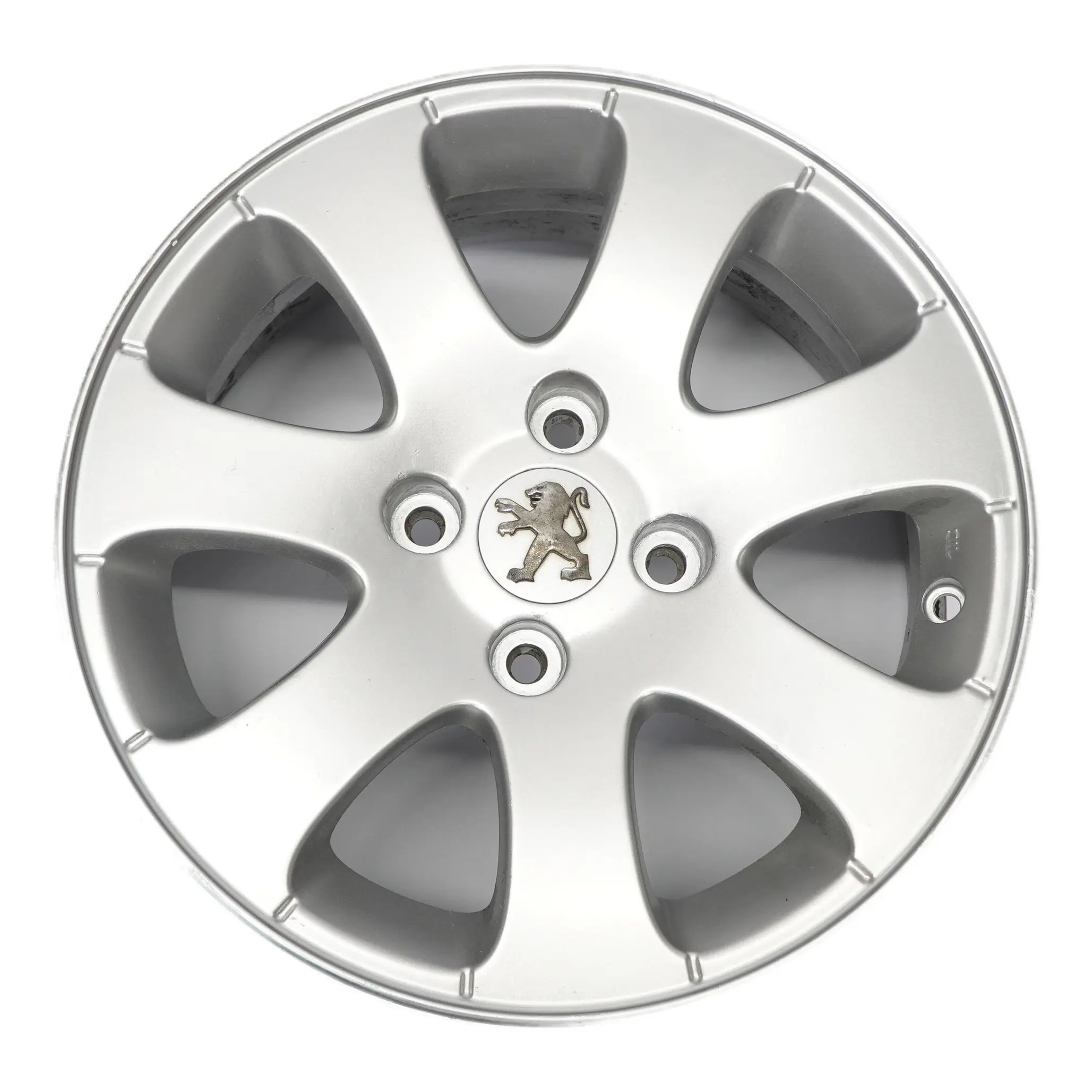 Peugeot Srebrna Felga Aluminiowa 15" 6J ET:27 7650-B