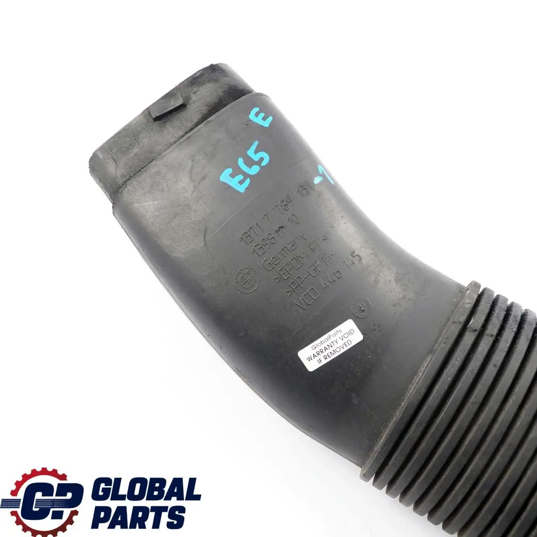 BMW E65 E66 730d 1 Motor De admision tubo De manguera 7789131