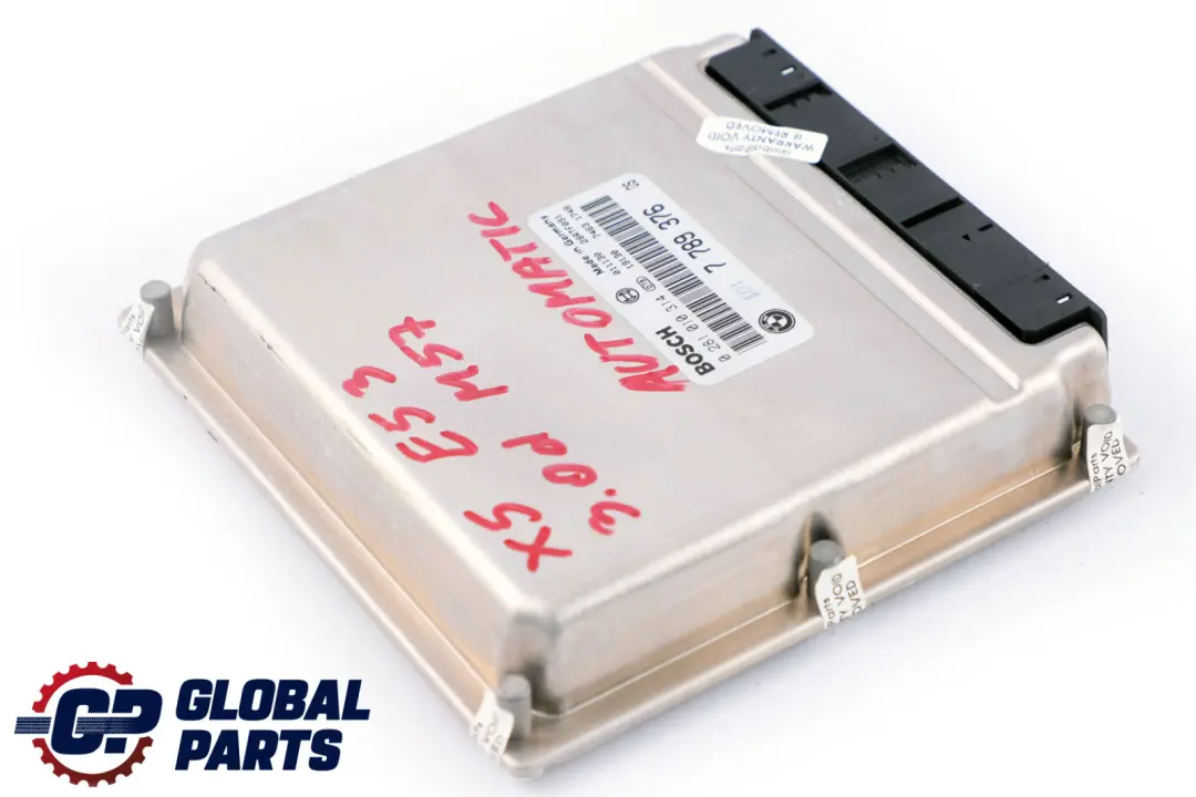 BMW X5 E46 E39 E53 M57 3.0d DDE 7789376 Módulo de unidad de control del motor