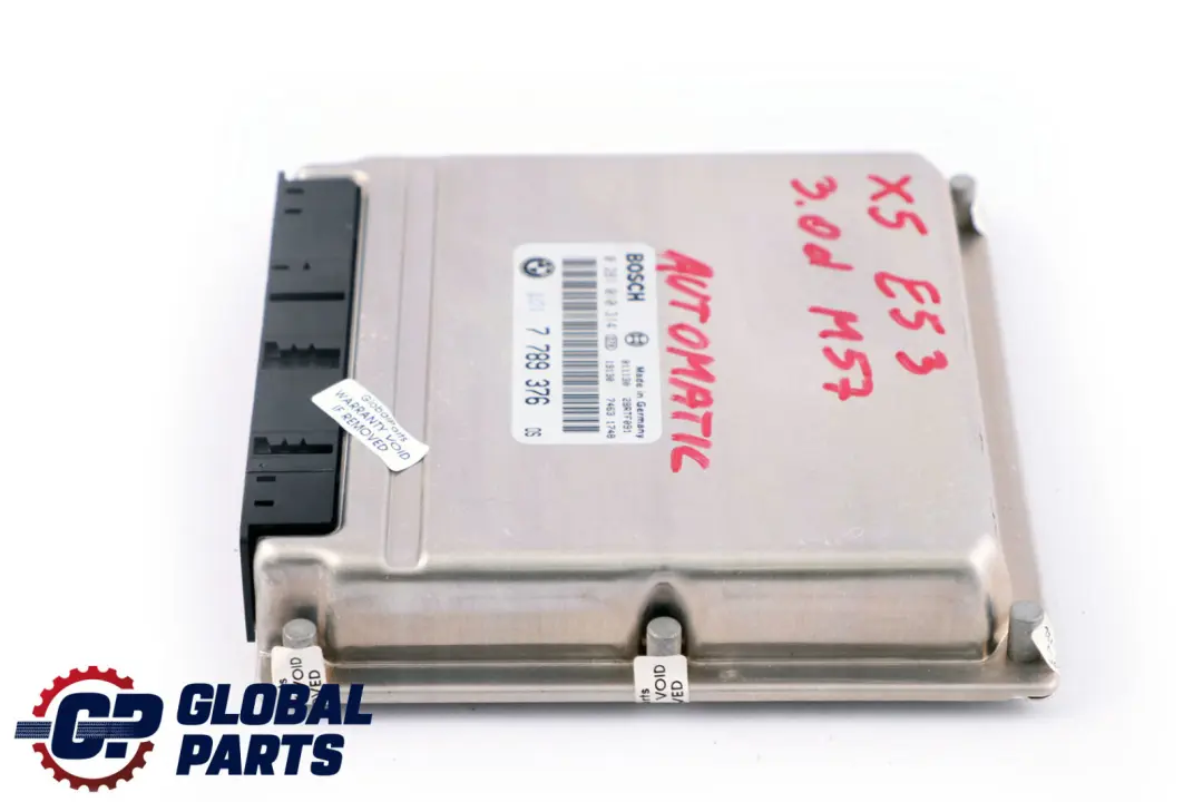 BMW X5 E46 E39 E53 M57 3.0d DDE 7789376 Módulo de unidad de control del motor