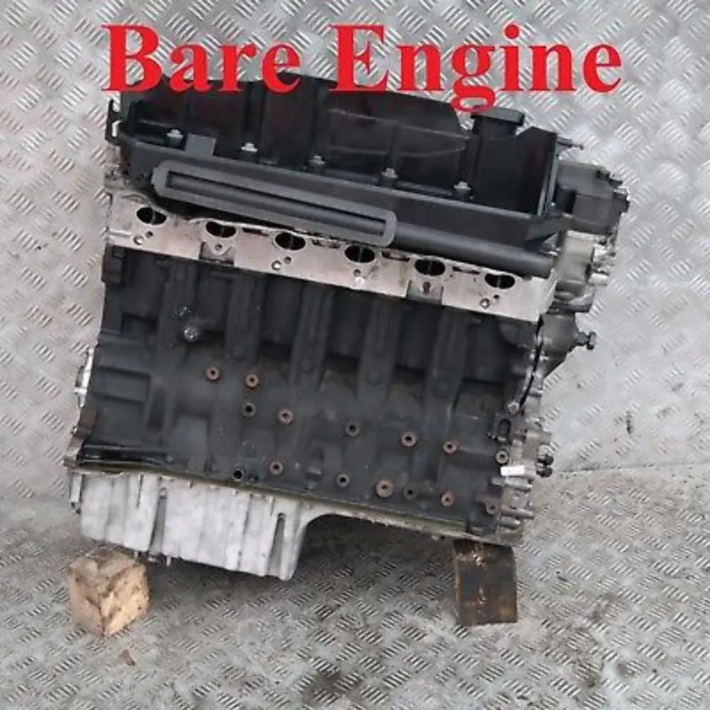 BMW E60 E61 Motor Desnudo 525d M57N 256D2 Diesel 177HP 136 000 km, GARANTÍA