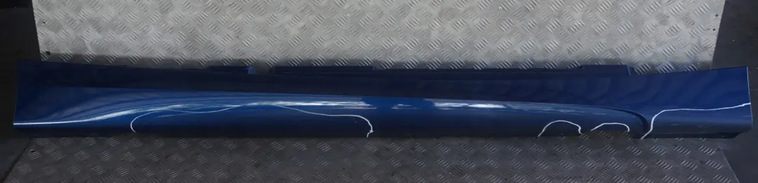 BMW 1 Series E87 E87N M SPORT Sill Strip Side Skirt Right O/S Le Mans Blau Blue