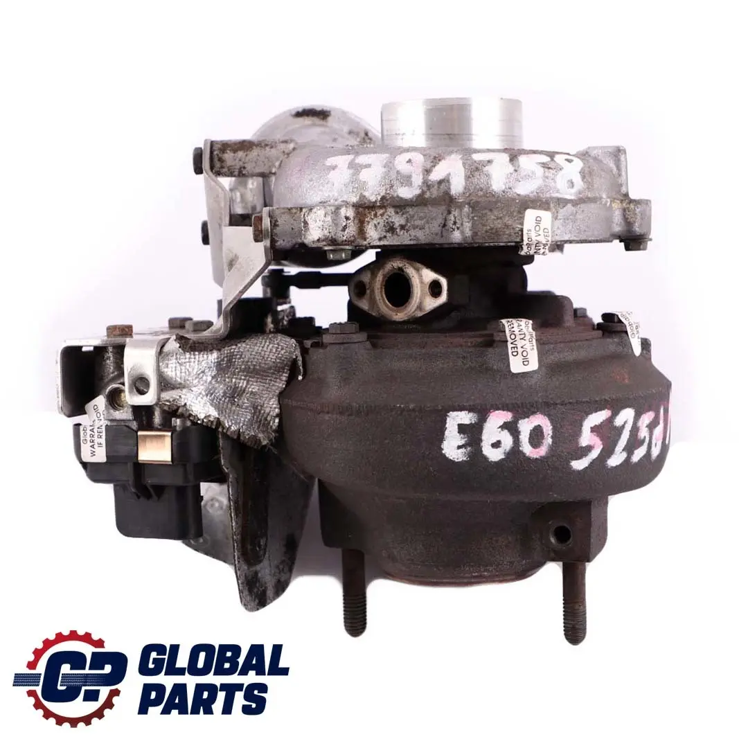 BMW 5 Series E60 E61 525d M57N Turbocharger Turbo Charger Garrett 7791709