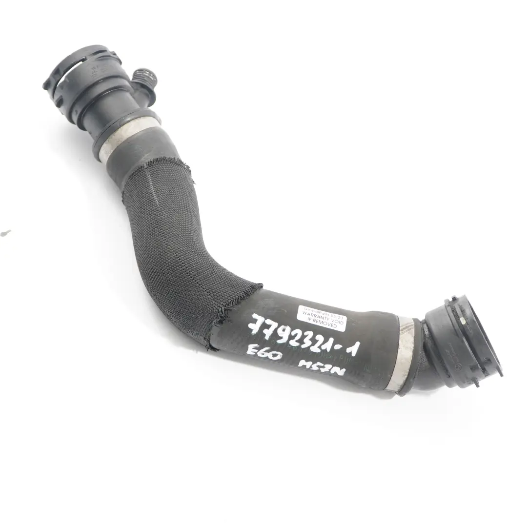 BMW E60 E61 M57N Tuyau d'eau radiateur Tuyau liquide refroidissement 7792321