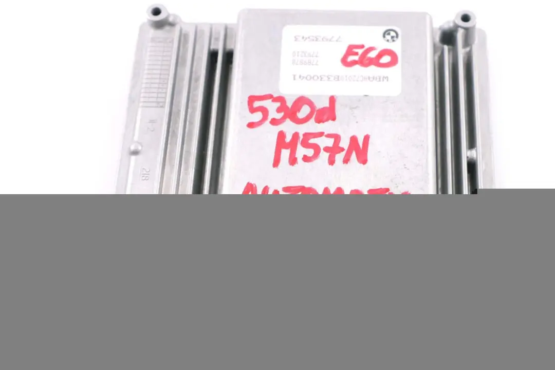 BMW 5 Series E60 E61 530d Diesel M57N 218HP ECU Kit DDE 7793210   CAS2   Key