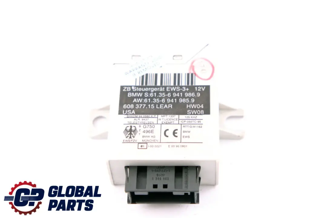 BMW X5 Series E53 3.0d M57N 218HP ECU Kit DDE + EWS3 + Key 7794626 Automatic