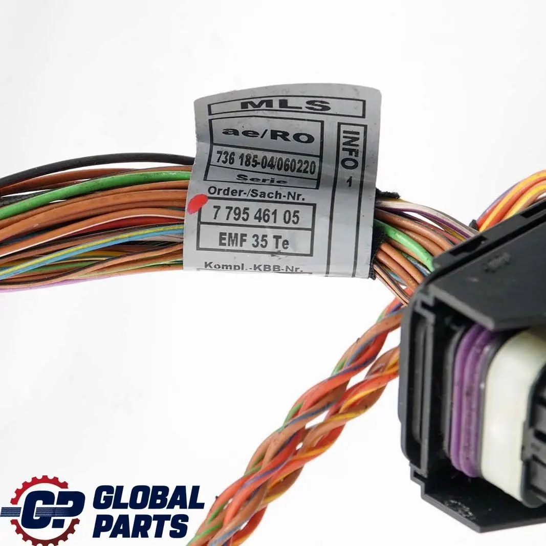 BMW E60 E61 520d M47N2 Engine Wiring Loom Harness DDE Automatic 7795461