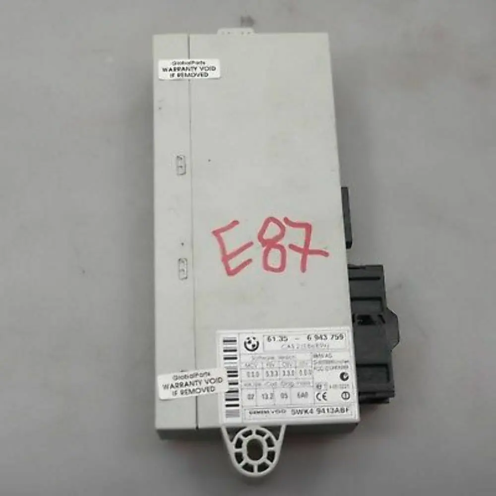 ECU Kit DDE CAS2 Key BMW 1 3 Series E87 E90 E91 118d 318d Engine - SKU 7795844-4 - Part number 7795844