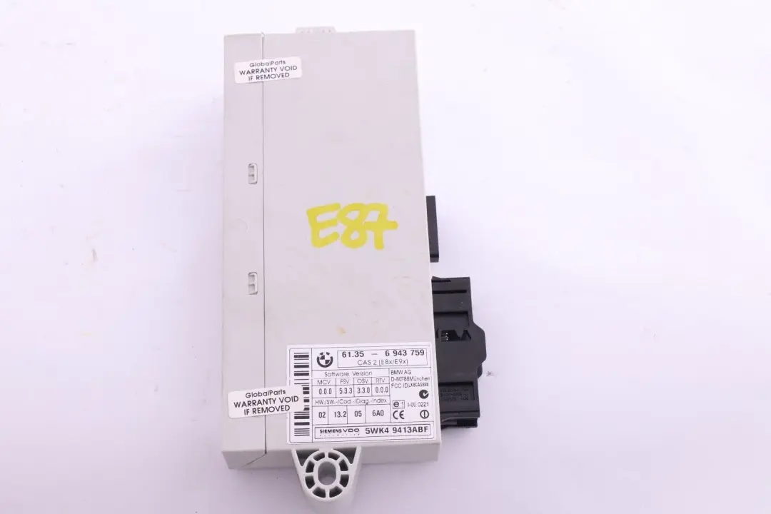 £BMW 1 3 Series E87 E90 E91 118d 318d Engine ECU Kit DDE CAS2 Key 7795844