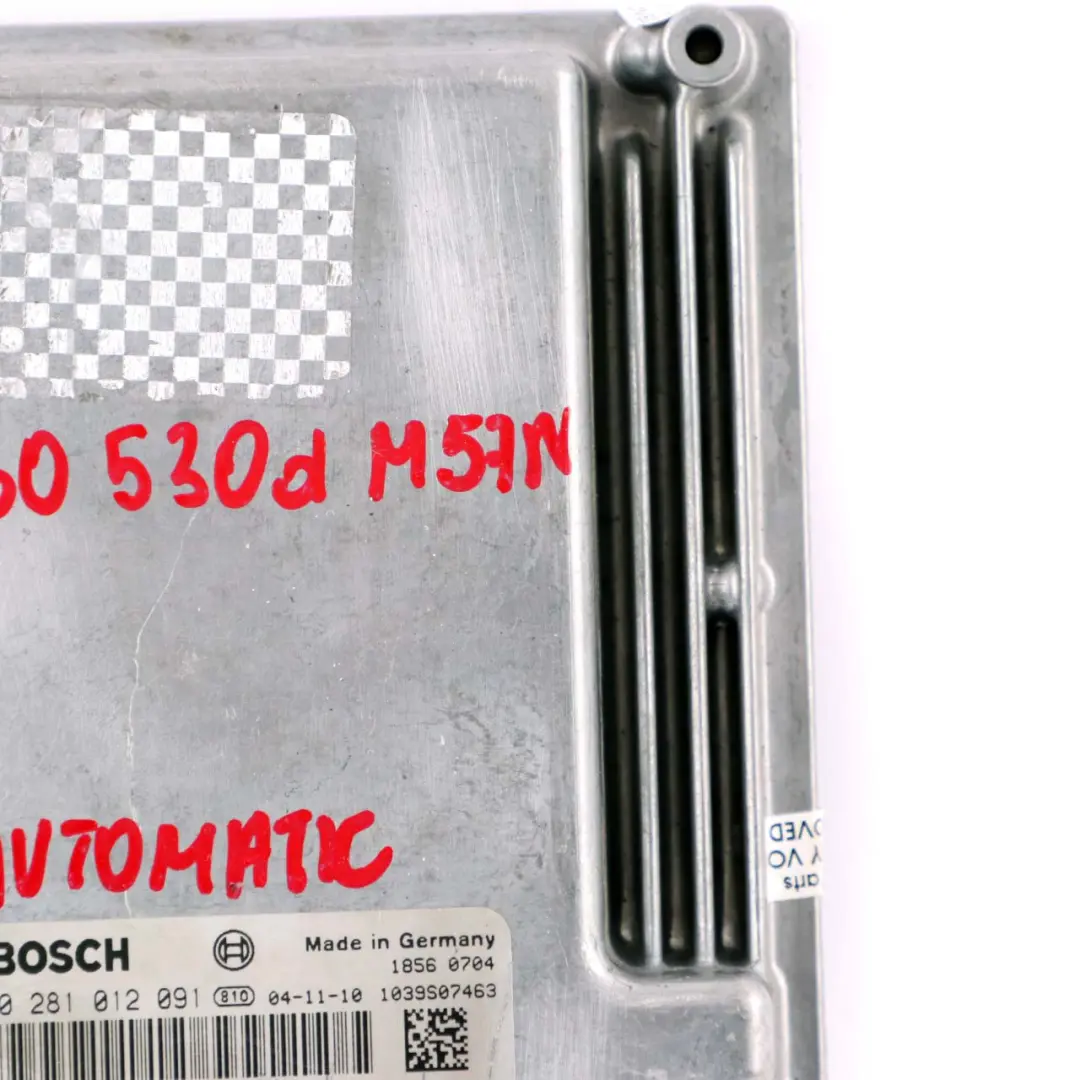 BMW 5 Series E60 E61 530d M57N 218HP ECU Kit DDE 7796637 + CAS2 + Key Manual