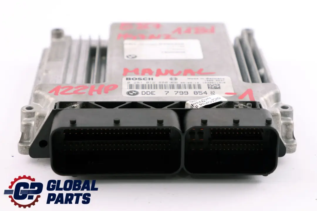 BMW E87 E90 M47N2 118d 318d 122HP ECU KIT DDE CAS2 Clave caja de cambios manual