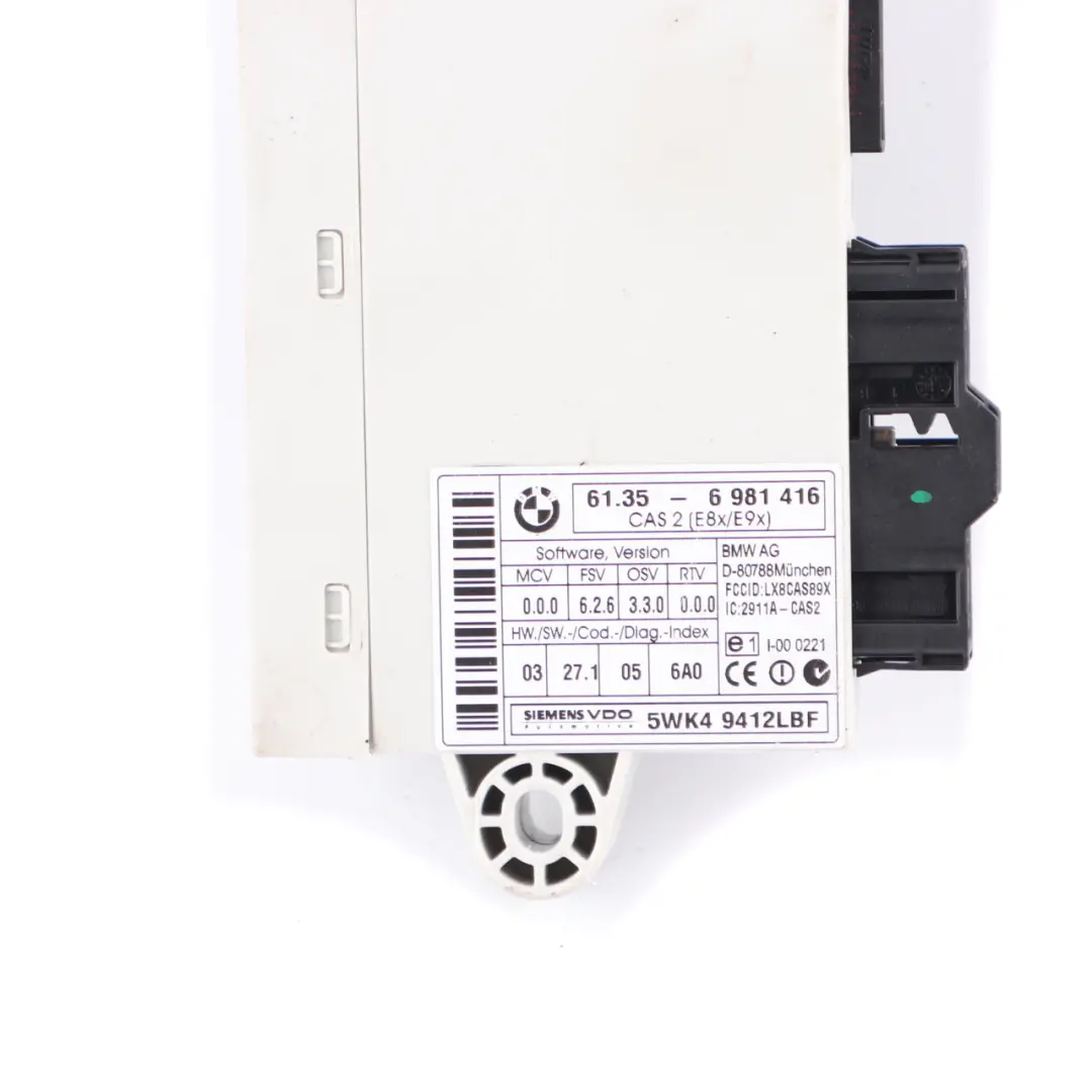 BMW E60 E61 E90 330d 530d M57N2 231HP Engine ECU KIT DDE 7799856 CAS2 Key Manual