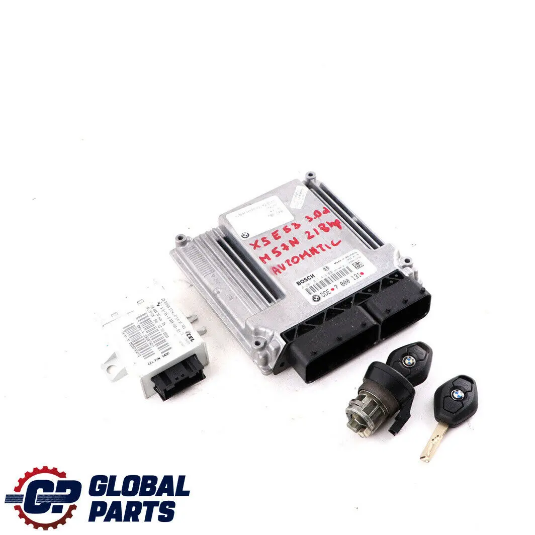 BMW X5 Series E53 3.0d M57N 218HP ECU Kit DDE 7800131 EWS3 + 2 Keys Automatic