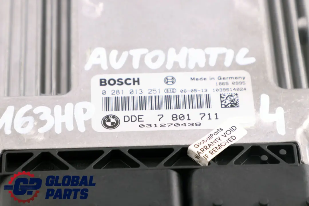 BMW 1 3 5 Series E60 E87 E90 120d 320d 520d M47N2 ECU Kit DDE 7801711 CAS2 + Key