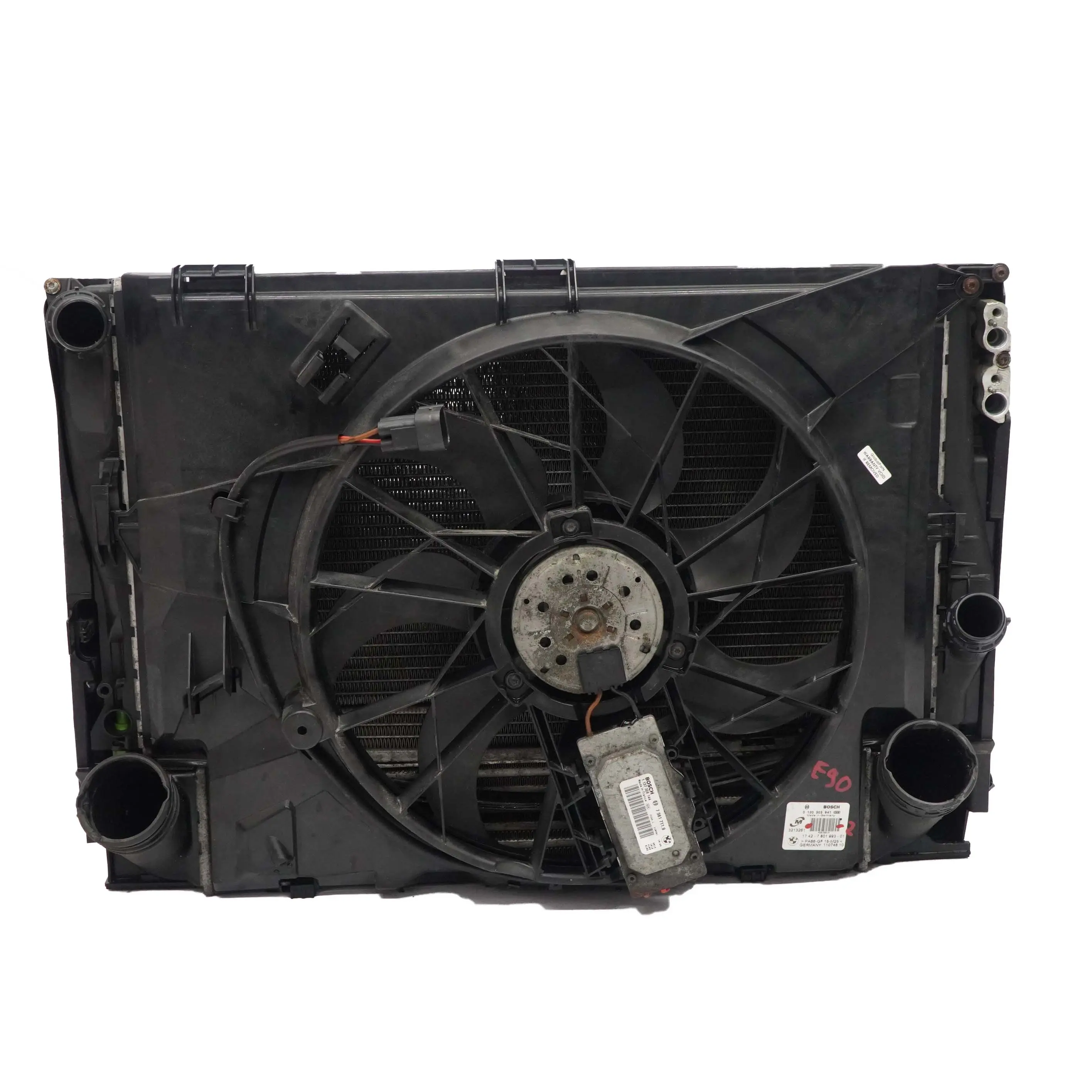 BMW 1 3 SERIES E81 E87 LCI E90 E91 Complete Set Radiator Fan Housing DIESEL N47