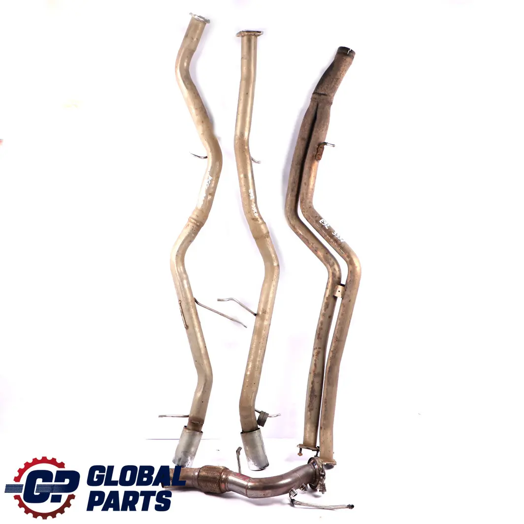 BMW 3 Series E90 E91 E92 335d M57N2 Exhaust Front Pipe Turbo Downpipe Set