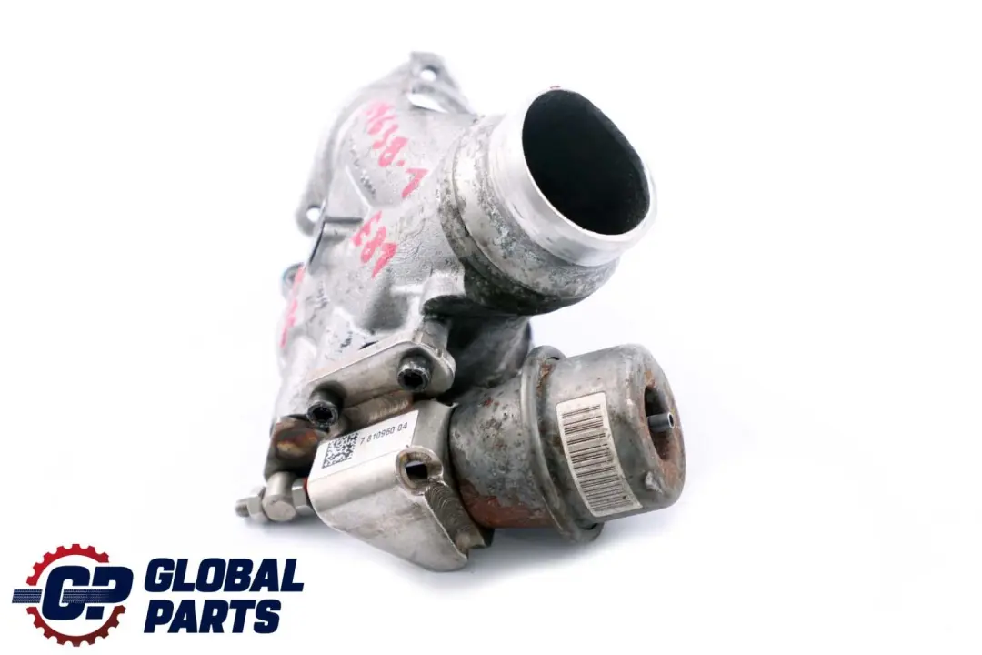 BMW E87 LCI 123d N47S Carcasa Tapa Turbocompresor Turbo Pieza 7804638 7810960