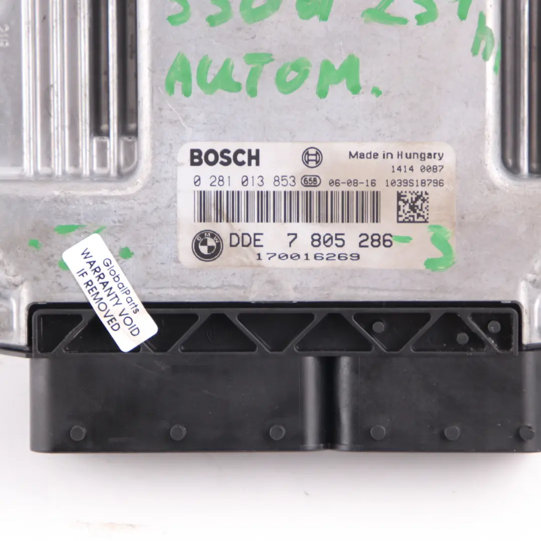 BMW E92 E93 330d M57N2 231HP Engine ECU Kit DDE 7805286 + CAS3 + Key Automatic