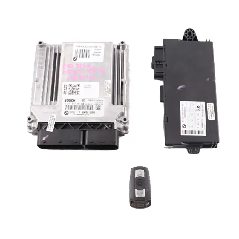 BMW E60 LCI E90 E91 E92 325d 525d M57N2 Engine ECU KIT DDE 7805288 CAS3 + Key