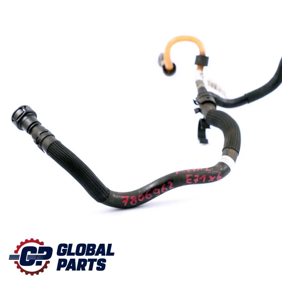 BMW X5 X6 Series E70 E71 M57N2 Diesel Fuel Return Line 7806961 7806962