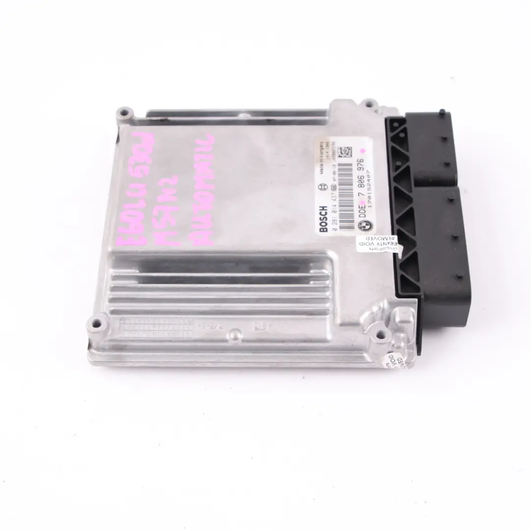 BMW E60 LCI E90 330d 530d M57N2 235HP Control motor ECU DDE 7806976 Automático