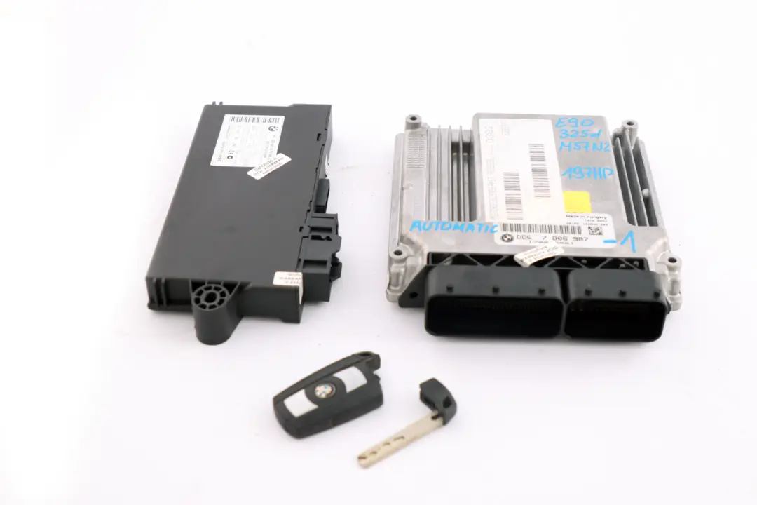 BMW 3 5 Series E60 LCI E90 E91 325d 525d M57N2 ECU Kit DME CAS3 + Key 7806987