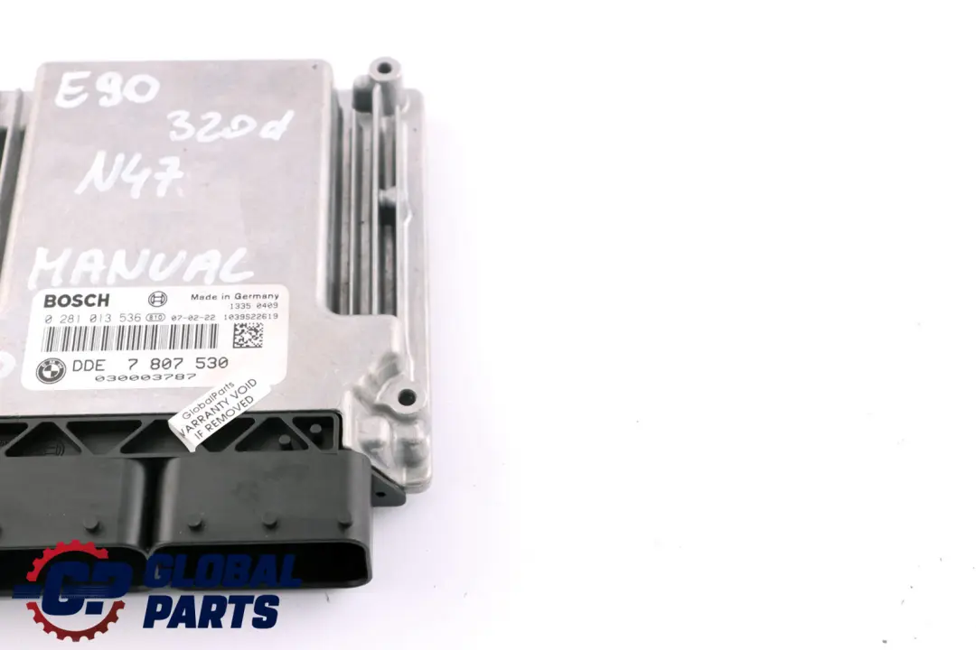 BMW E60 E81 E87 LCI E90 120d 320d 520d N47 Engine Control Unit ECU DDE 7807530