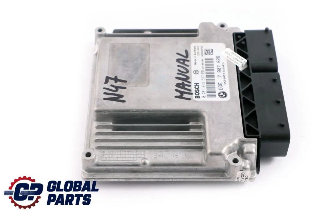 BMW 1 3 Series E81 E87N E90 E91 N47 Diesel ECU DDE 7807828 Engine Control Unit