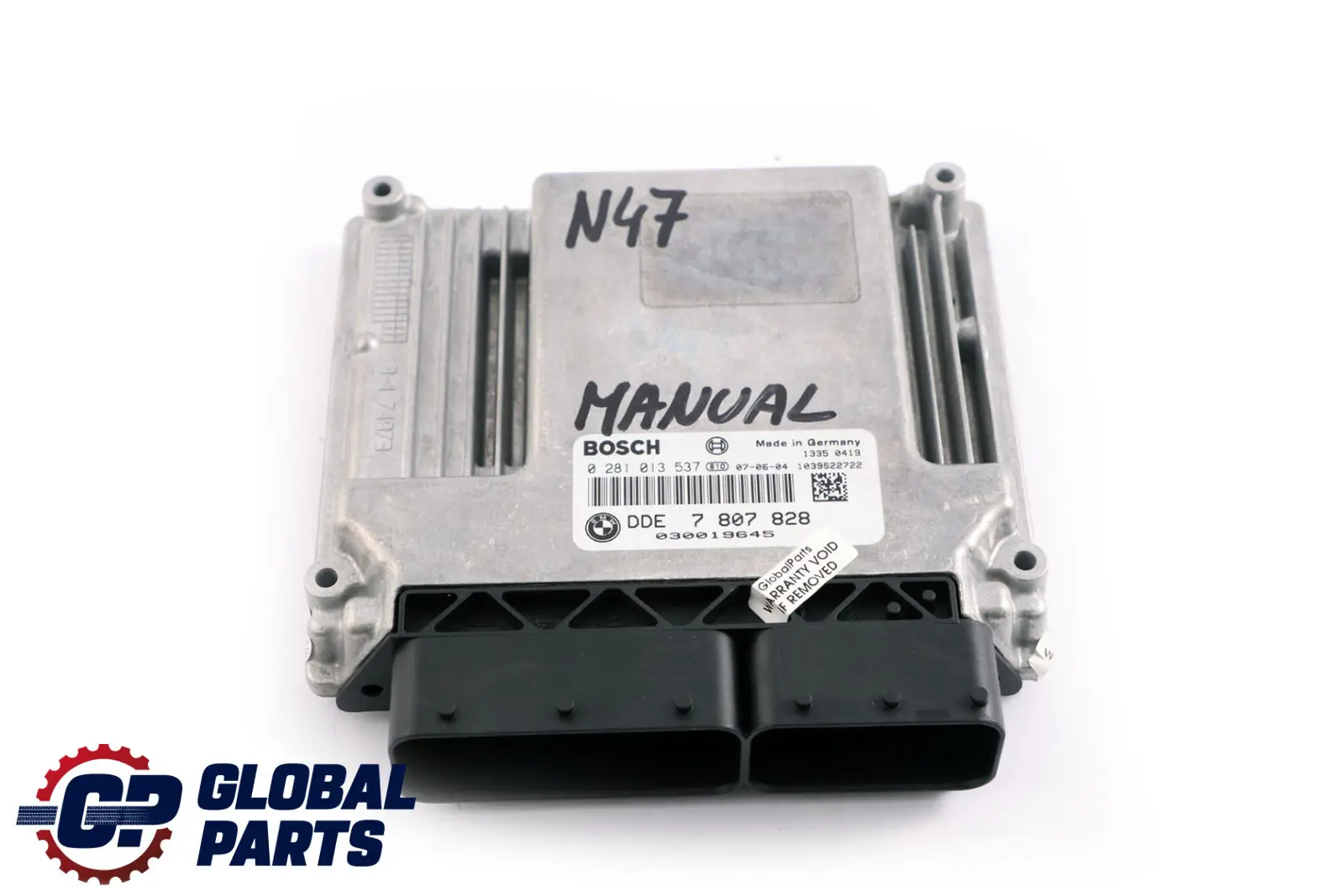 BMW 1 3 Series E81 E87N E90 E91 N47 Diesel ECU DDE 7807828 Engine Control Unit