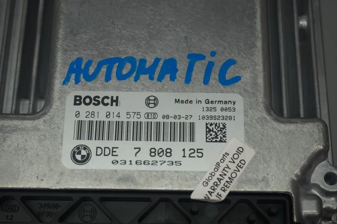 BMW E60 E87 E90 120d 320d 520d Engine M47N2 163HP ECU Kit DDE 7808125 CAS2 Key