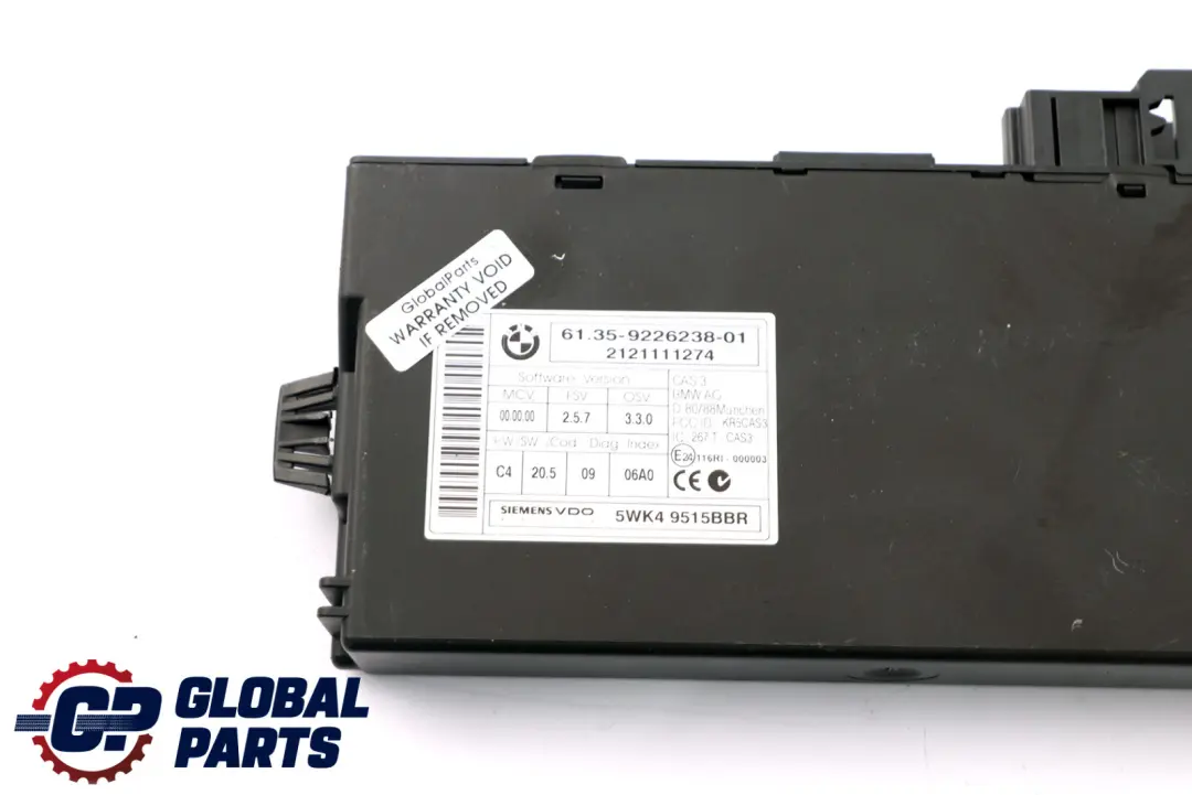 BMW E60 LCI E90 M57N2 325d 525d 197HP ECU Kit DME CAS3 Key 7809941 Automatic