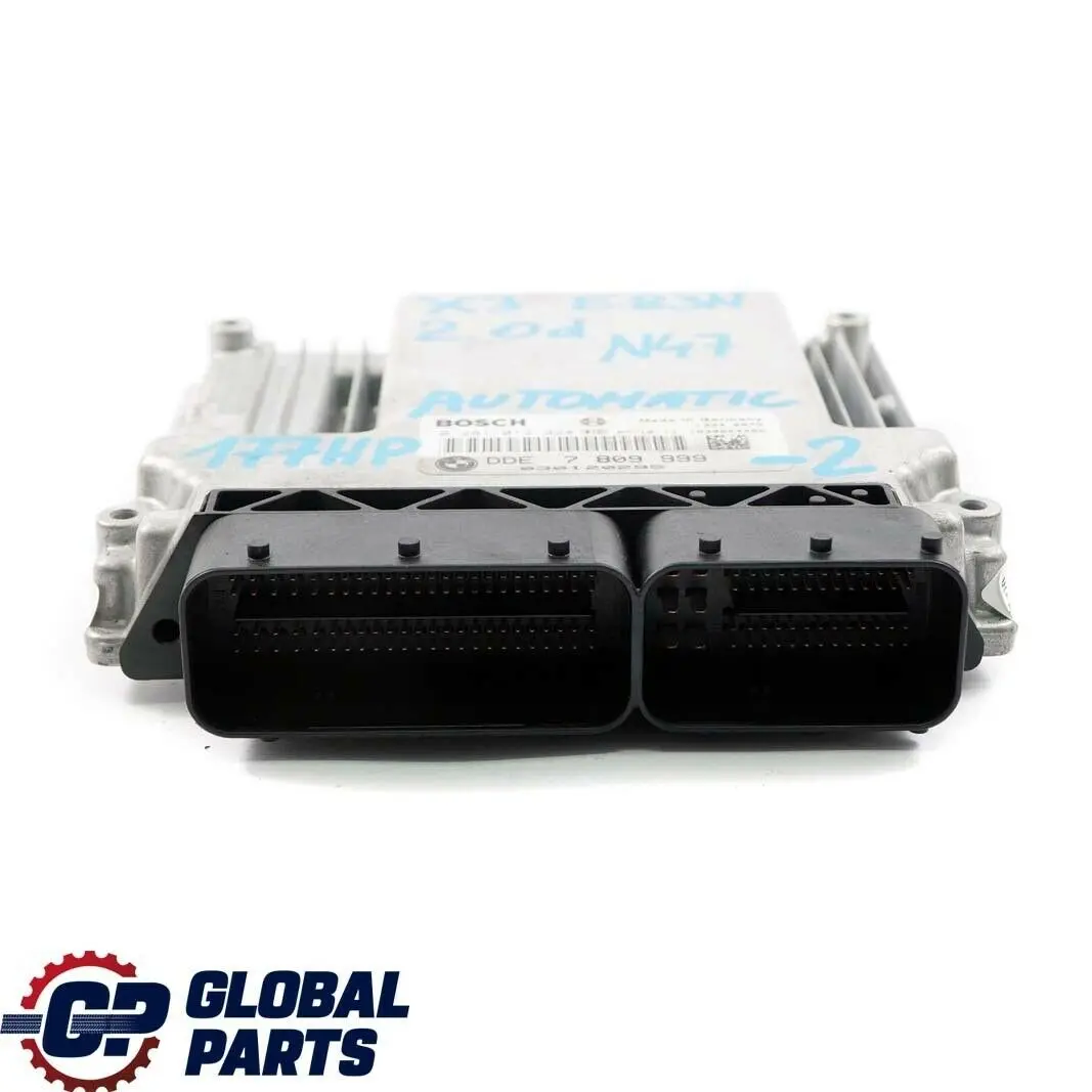 BMW X3 E83 LCI 2.0d N47 Engine ECU Kit DDE 7809999 + EWS IV  + Key Automatic
