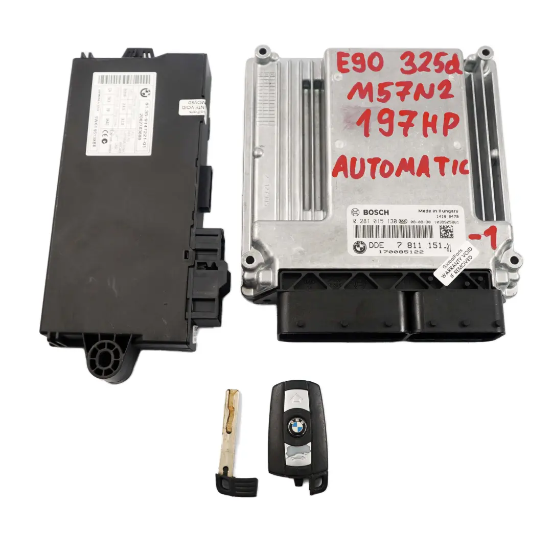 BMW E90 325d M57N2 ECU DME moduł sterownik 7811151