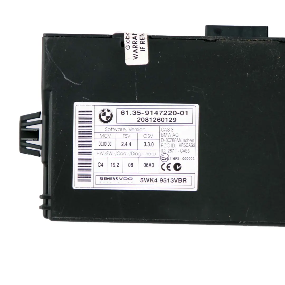 BMW E81 E82 E87 LCI E88 N47S 123d ECU 7811702 CAS3 Komputer Silnika Automat