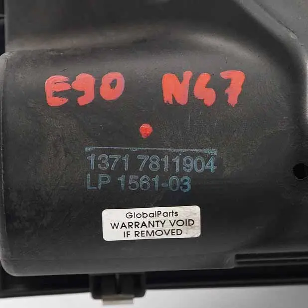 BMW E81 E87 E90 E91 E92 Diesel N47 N57 Silenciador Caja de filtro aire 7811904