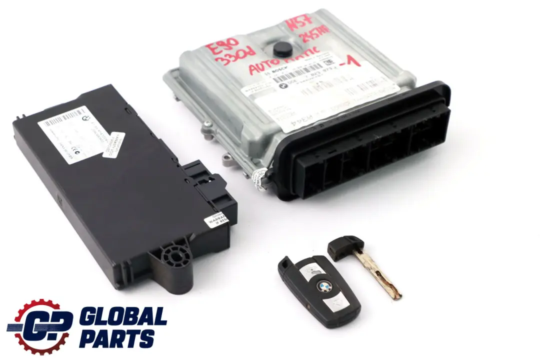 BMW E90 E91 LCI E92 330d Diesel N57 245HP ECU Kit moteur DDE 7823973 CAS3 Clé