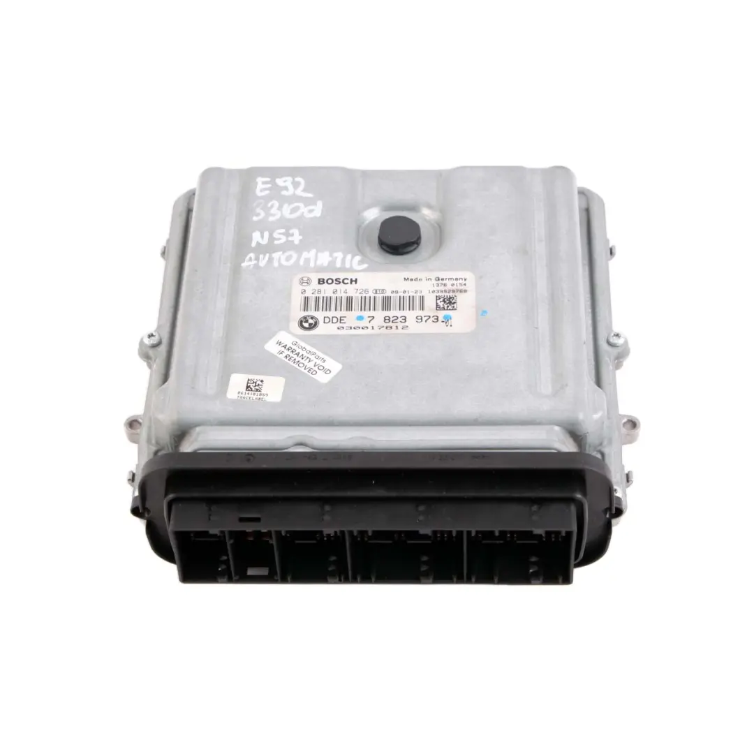 BMW E90 E91 LCI E92 330d Diesel N57 245HP ECU Engine Unit DDE 7823973 Automatic