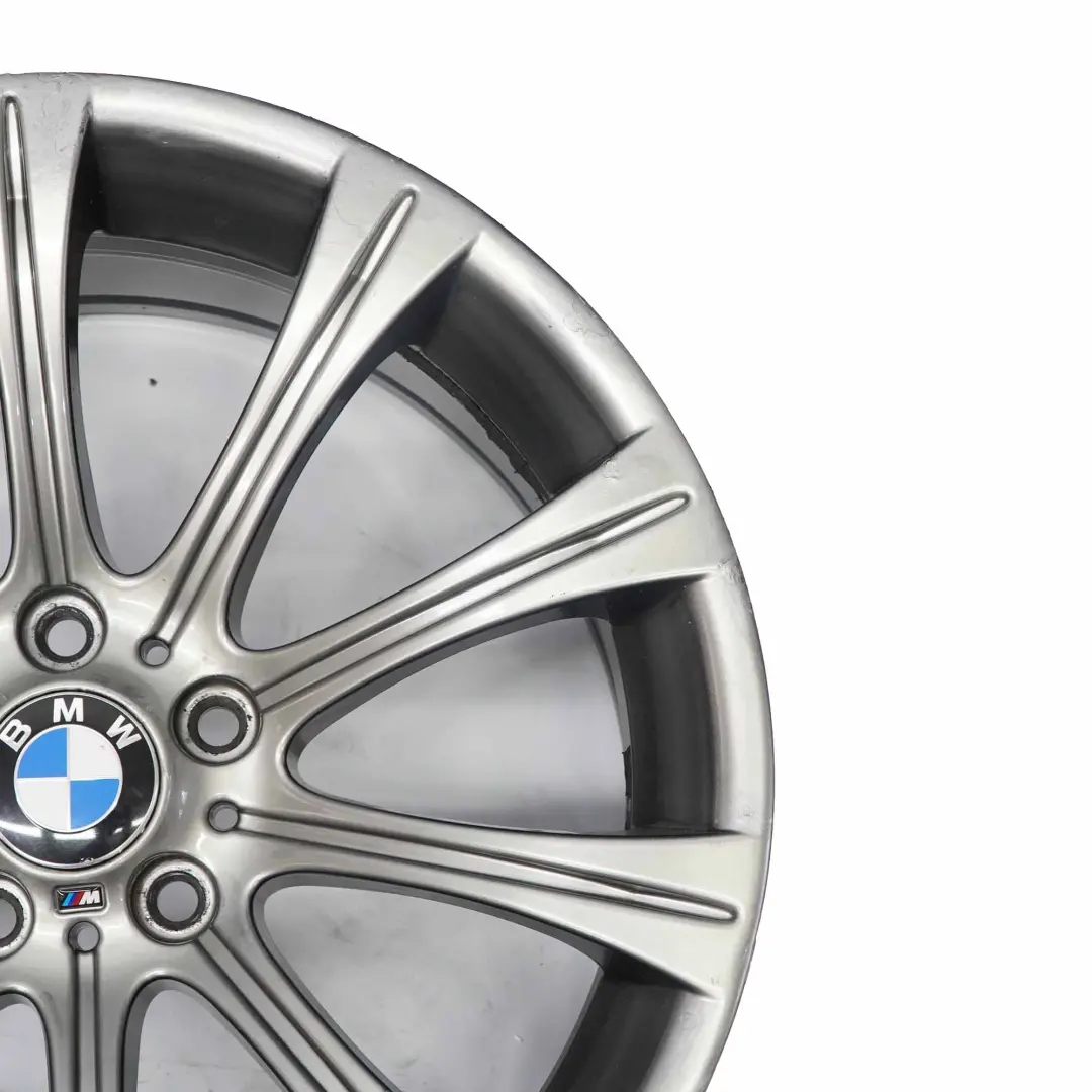 BMW E60 M5 Gris Trasera Llanta De Aleacion 19" 9,5J ET:28 M Radial Radio 166