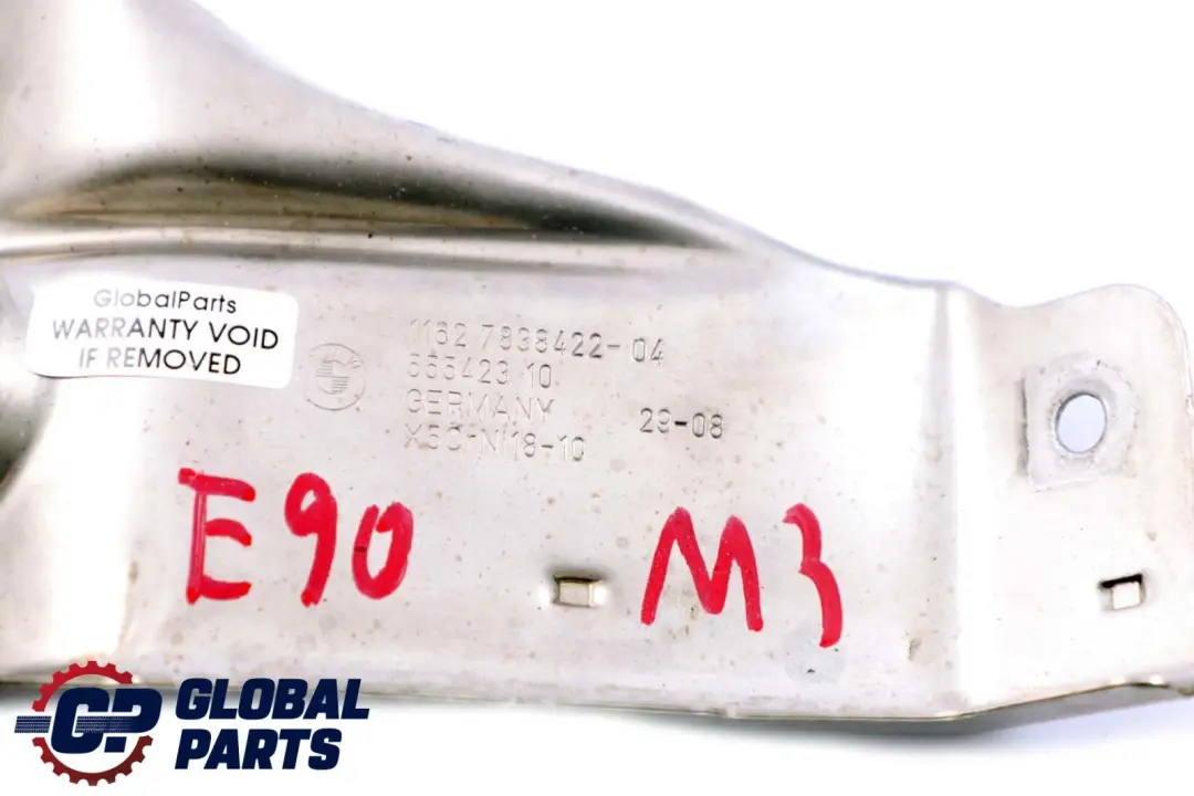 BMW 3 er E90 E92 E93 M3 Wärmeschutzblech Abgaskrümmer Zylinder 5-8 7838422