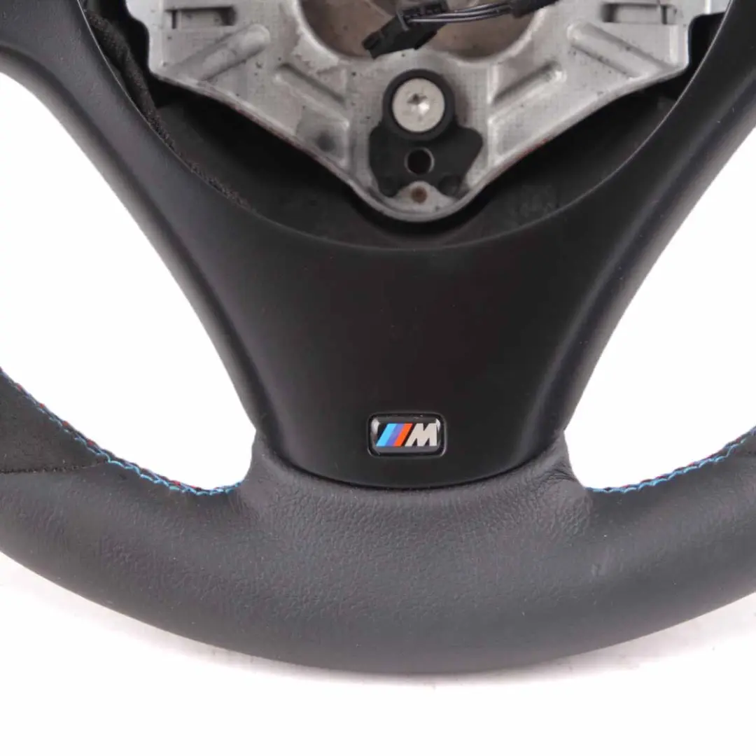 BMW E81 E87 E90 E91 E92 NEW Leather / Alcantara M-Sport Thick Steering Wheel