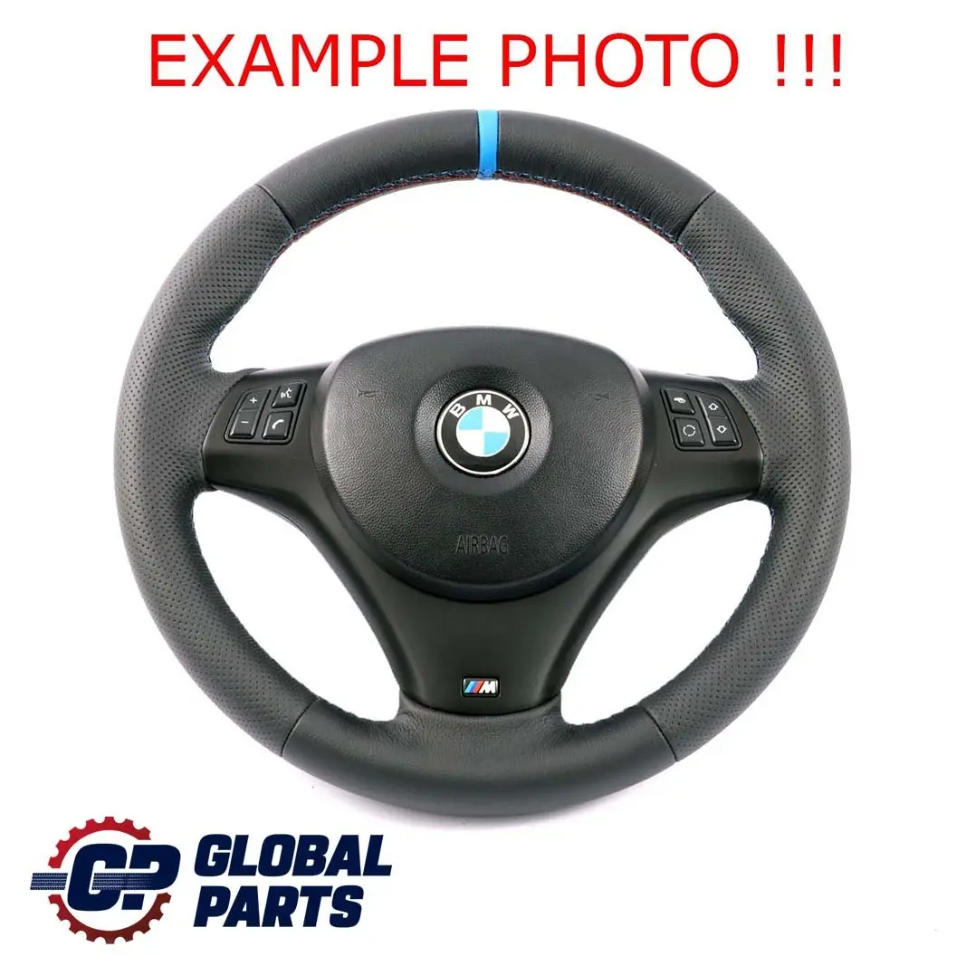 BMW E81 E82 E87 E90 E91 E92 E93 NUEVO volante De cuero M-Sport grueso