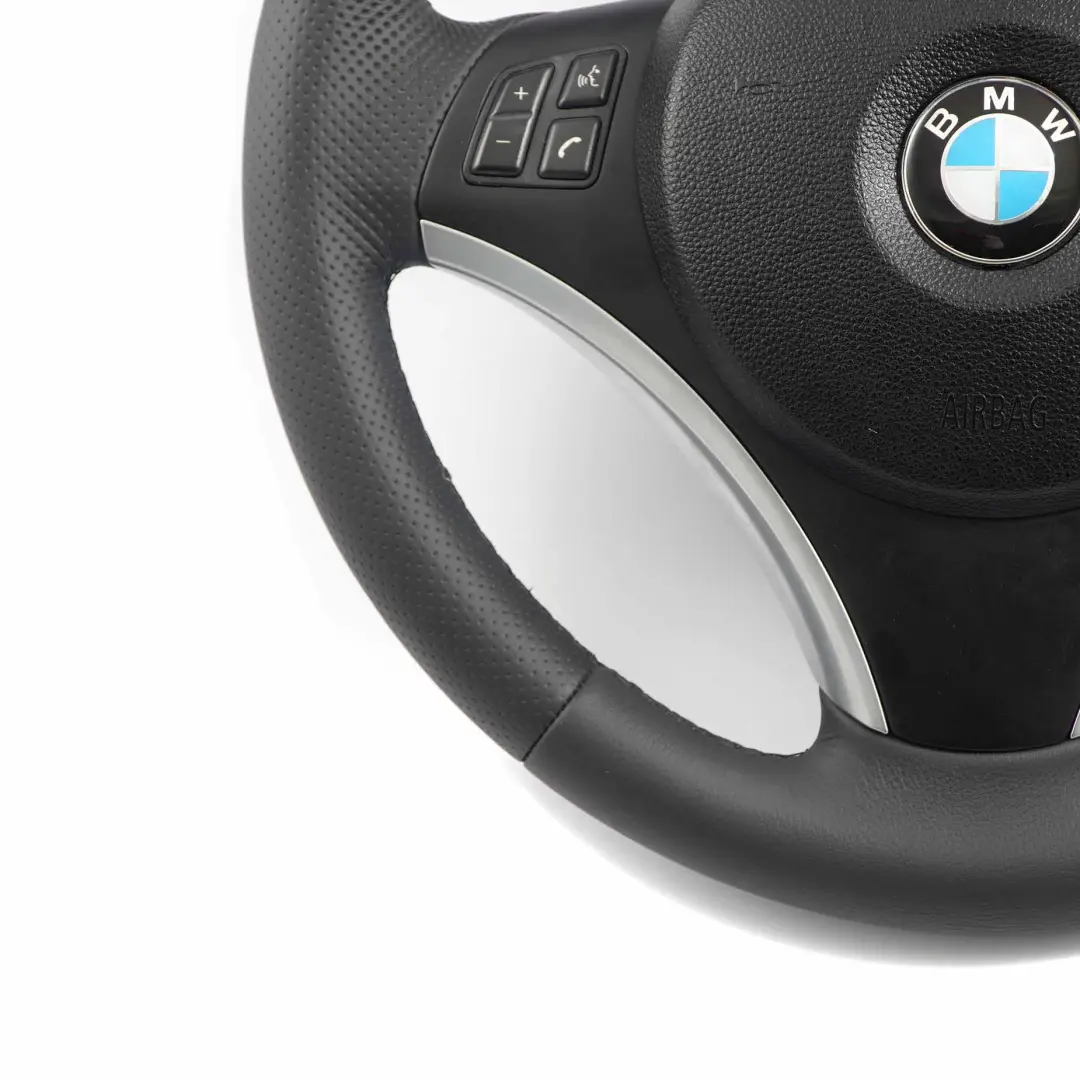 BMW E81 E87 E90 E91 E92 Volant avec NEUF Noir Cuir, M-Sport stylise Airbag