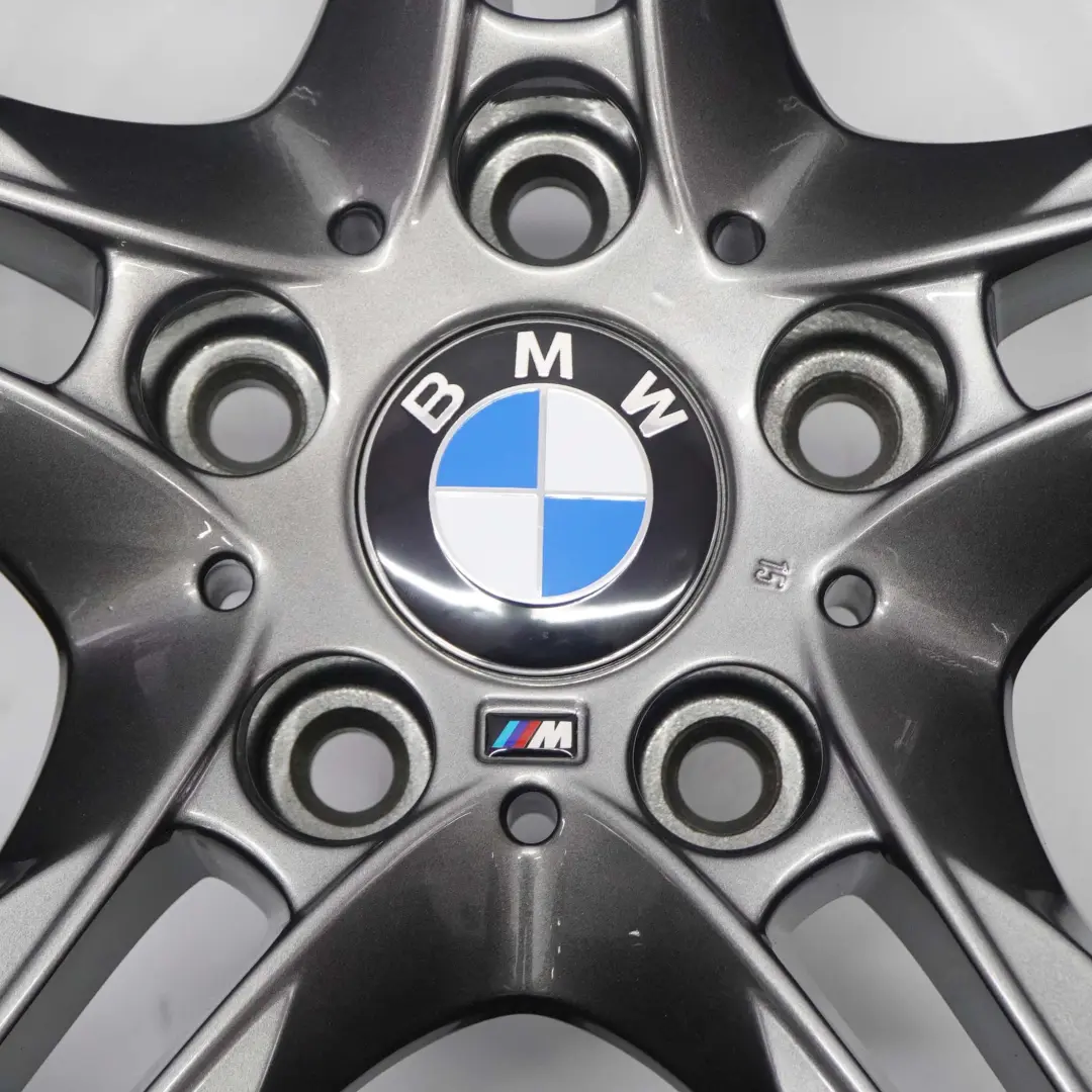 BMW X1 E84 Grey Complete Set 4x Wheel Rim 18" M Double Spoke 355 7842636 7842637