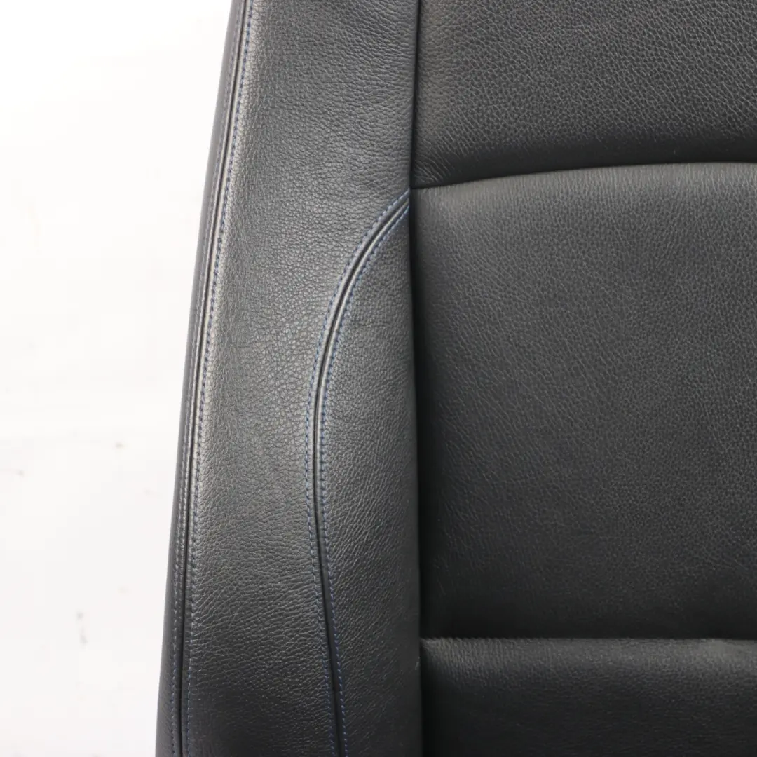 Front Seat BMW E81 E82 Left N/S M Sport Heated Black Schwarz Leather Boston 