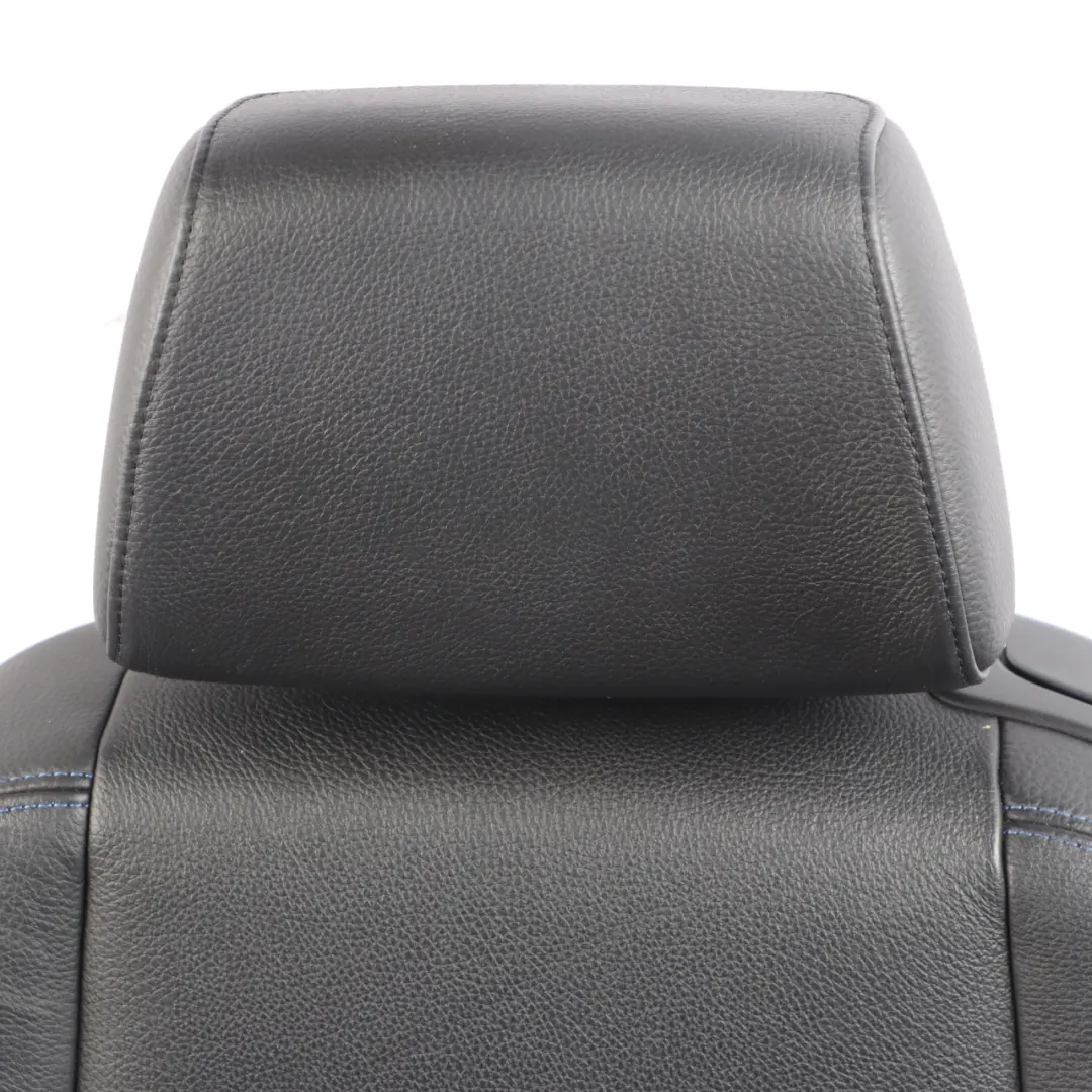 Front Seat BMW E81 E82 Left N/S M Sport Heated Black Schwarz Leather Boston 