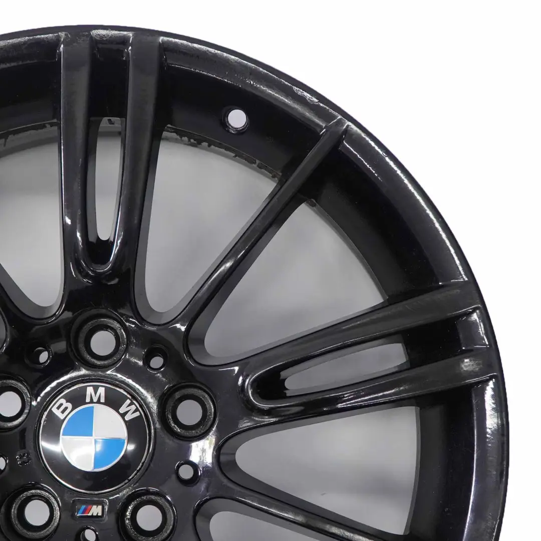 BMW E90 E91 Black Rear Alloy Wheel Rim 18" ET:37 8.5J M Spider Spoke 193