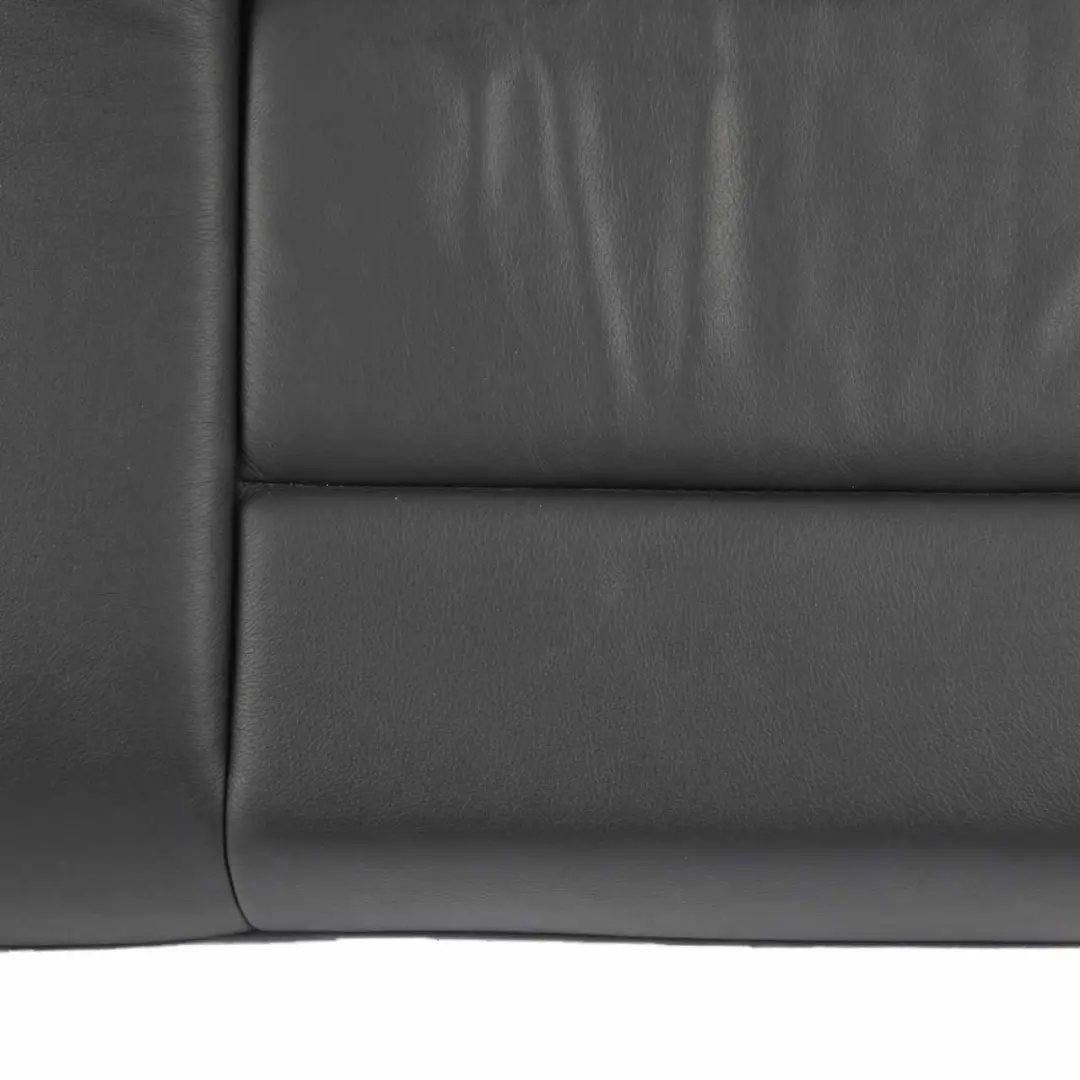 BMW E90 LCI Rear Seat Couch Bench Interior Cover Leather Dakota Black Blue Seam