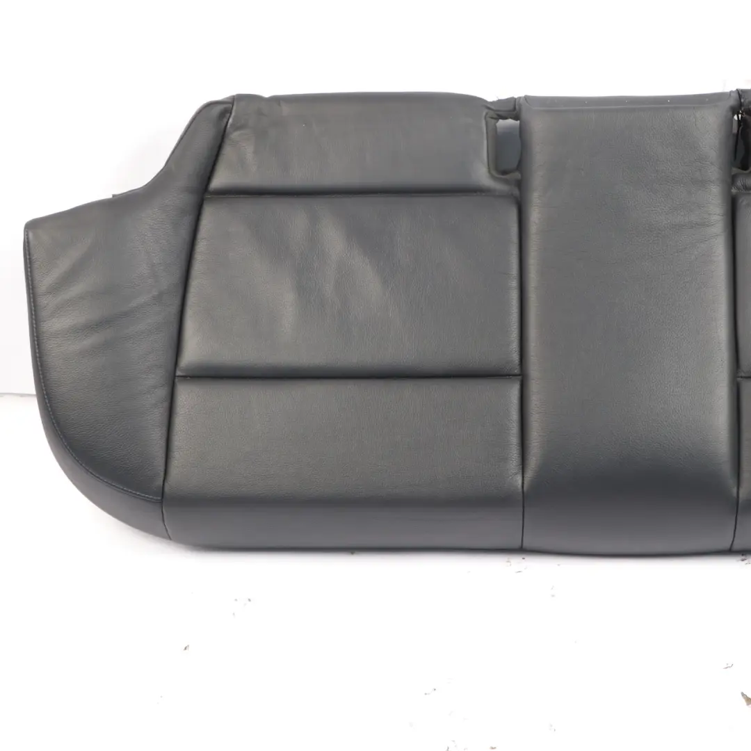 Rear Seat Bench BMW E90 E91 LCI Couch Sofa Leather Dakota Black Contrast Blue