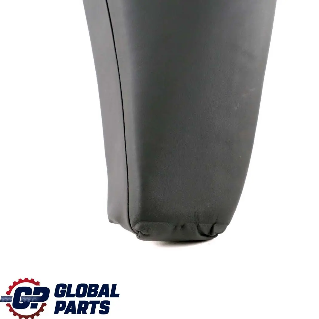 BMW 3 E92 M3 Coupe Rear Seat Side Finisher Cover Right O/S Leather Schwarz